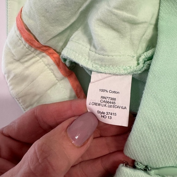 J.Crew The Pencil Skirt – Mint Green – Size 8 Minimalist Preppy Coastal Easter - Picture 5 of 8
